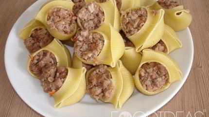 Фаршированные макароны