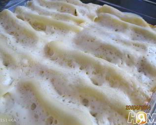 Каннеллони с курицей и грибами