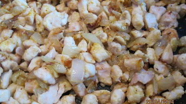 каннеллони с курицей и грибами