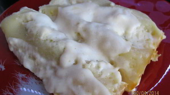 каннеллони с курицей и грибами