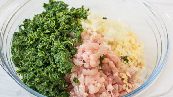 каннеллони с курицей и шпинатом