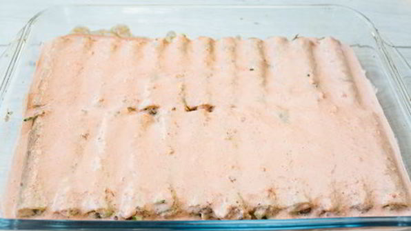 каннелони с индейкой и брокколи