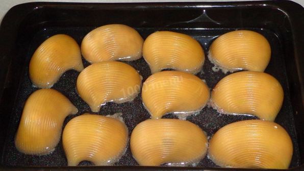 конкильони фаршированные мясом с сыром