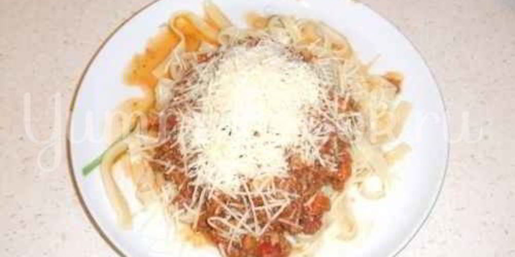 Рецепт макарон болоньезе