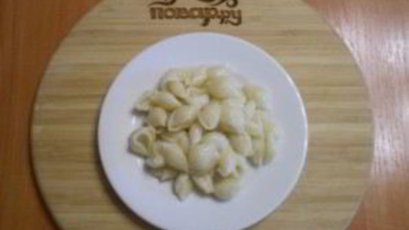 макароны под соусом