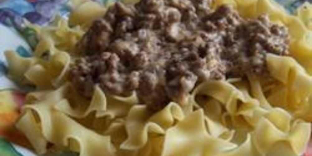 Рецепт макарон с фаршем по-домашнему