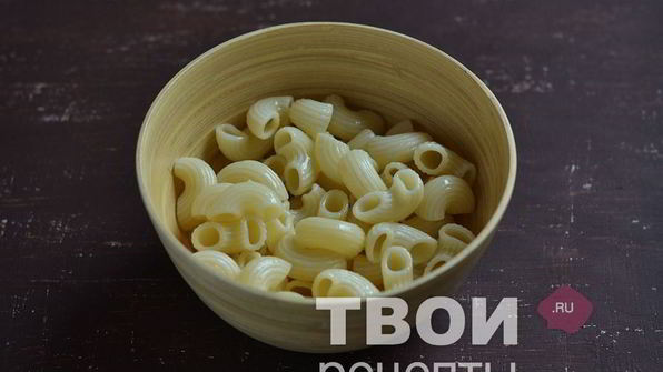 макароны с грибами