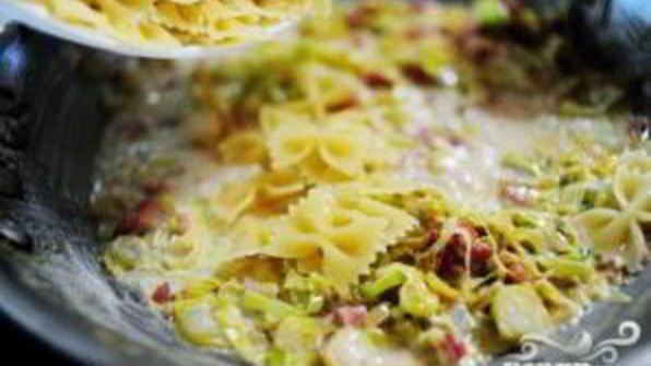 макароны с панчетта