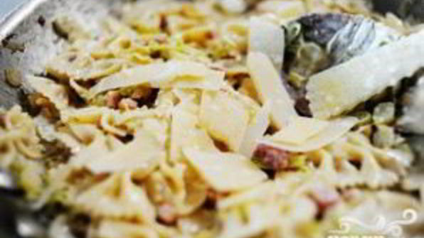 макароны с панчетта