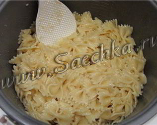 Макароны в мультиварке