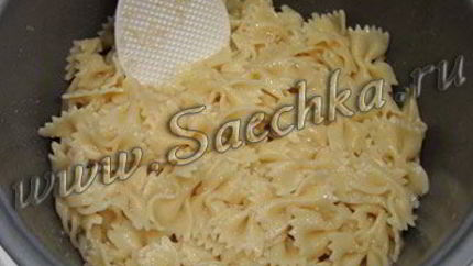 Макароны в мультиварке