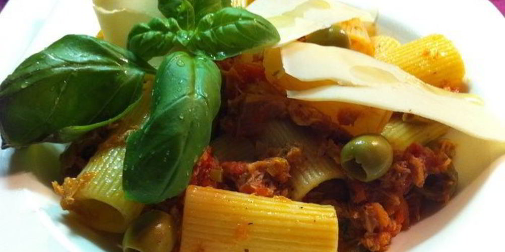 Рецепт отличной пасты с тунцом