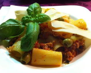 Отличная паста с тунцом