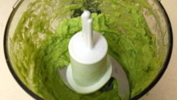 паста с авокадо