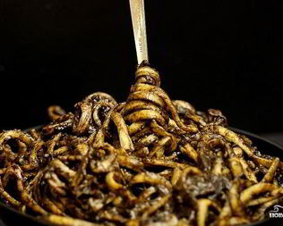 Паста с каракатицей