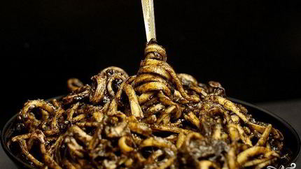 Паста с каракатицей