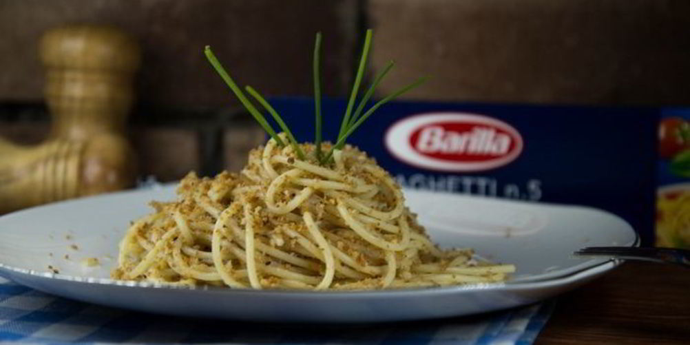 Рецепт пасты с хлебными крошками