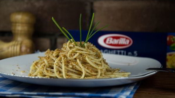 паста с хлебными крошками