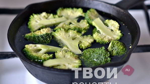 паста с соусом из брокколи