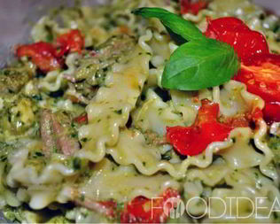 Паста с телятиной