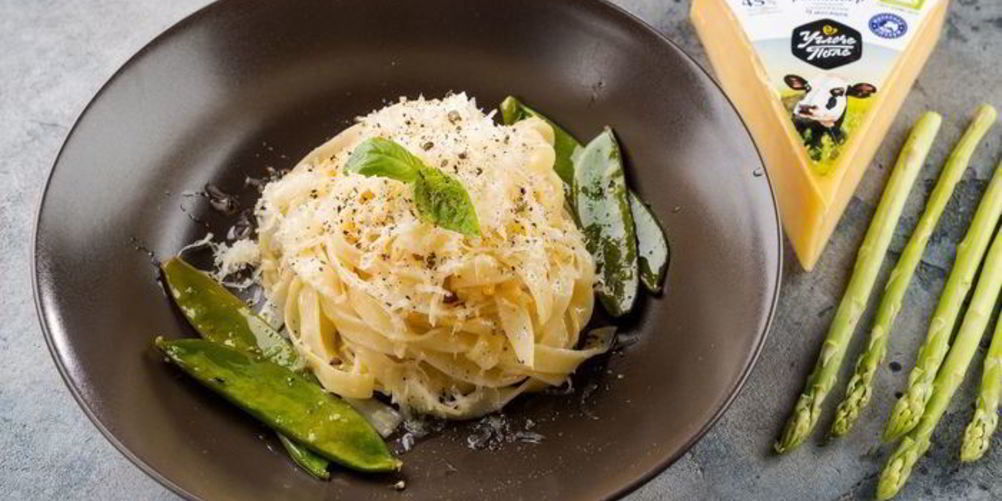 Рецепт пасты с весенними овощами