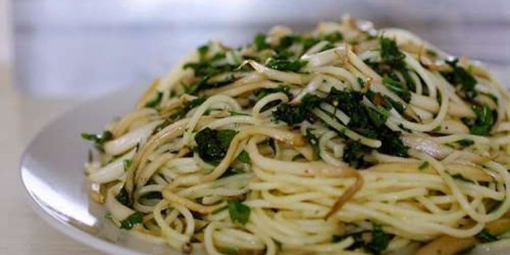 Рецепт спагетти с грибами