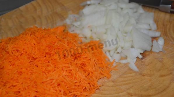 спагетти с куриным фаршем