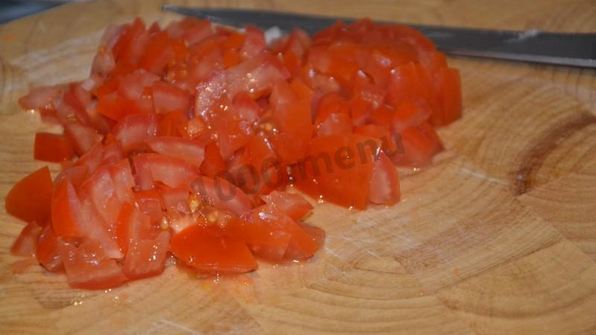 спагетти с куриным фаршем