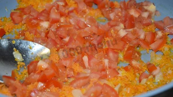 спагетти с куриным фаршем