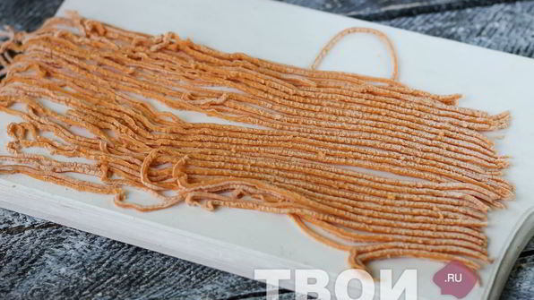 томатные спагетти