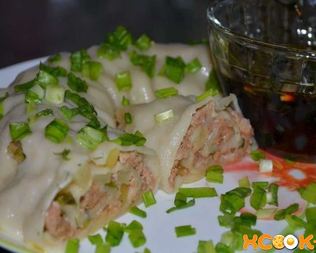 Ханум с мясом и картошкой