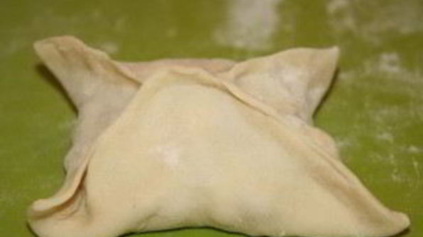 манты из рубленого мяса