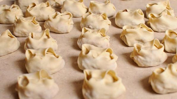 манты на пару