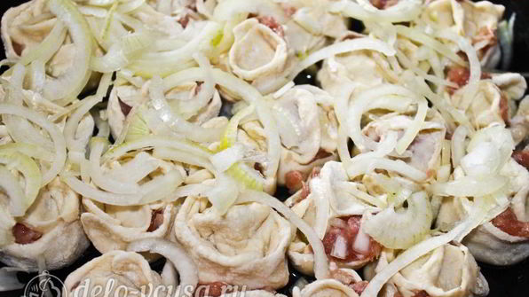 манты на сковороде