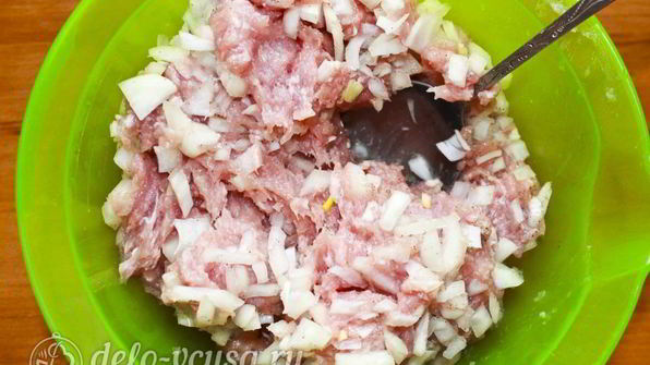 манты на сковороде