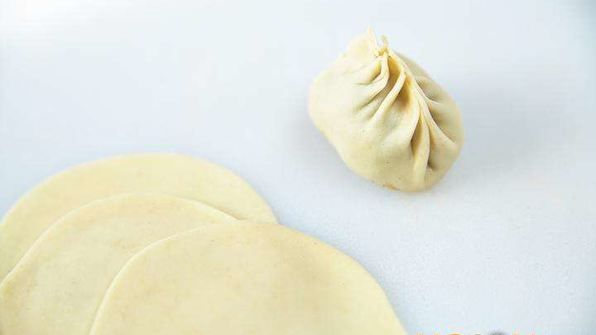 манты с грибами