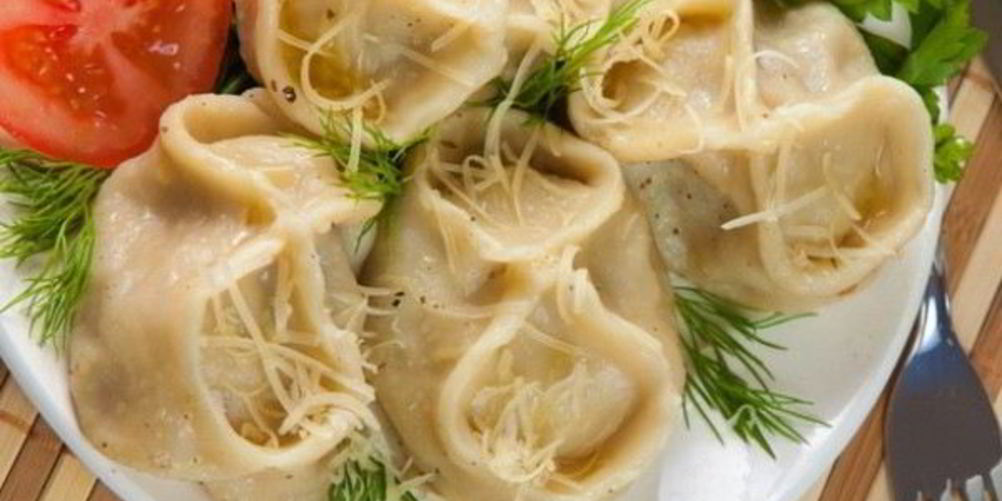 Рецепт мантов с кабачком и мясом