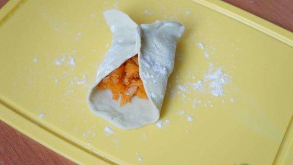 манты с мясом и с тыквой