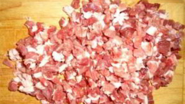 манты с тыквой и мясом