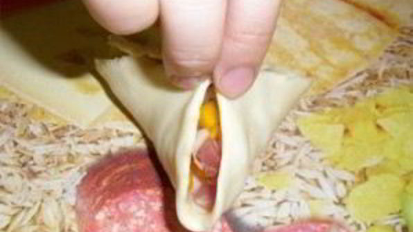 манты с тыквой и мясом