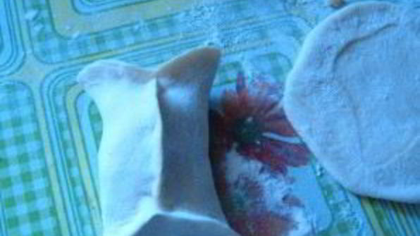 манты с тыквой постные