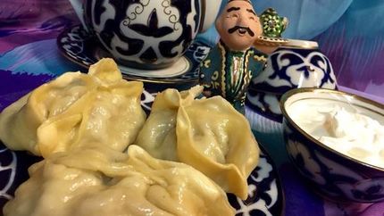 Манты узбекские с бараниной