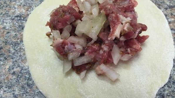 манты узбекские с бараниной