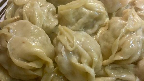 манты узбекские с бараниной