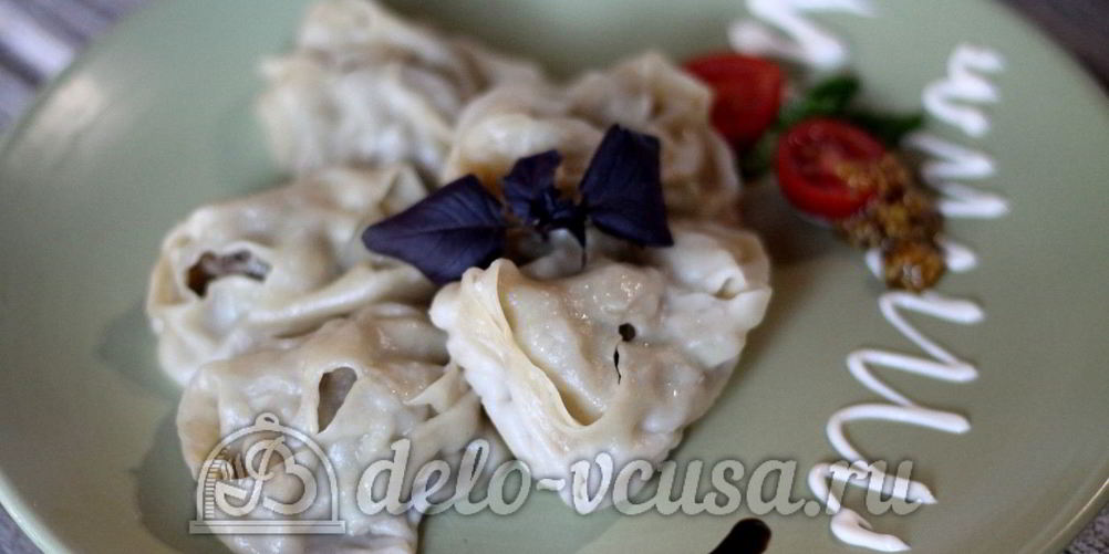 Рецепт мантов в мультиварке