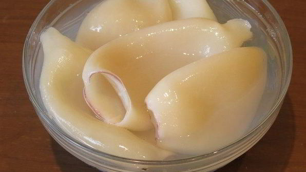 постные манты рыбки с кальмарами