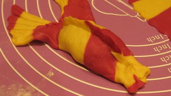 постные манты рыбки с кальмарами