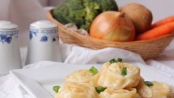 вегетарианские манты