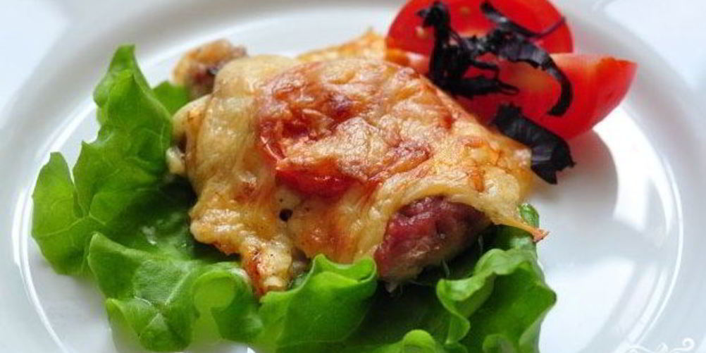 Рецепт говядины по-французски с помидорами