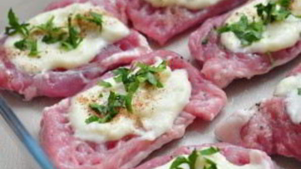 говядина по-французски с помидорами